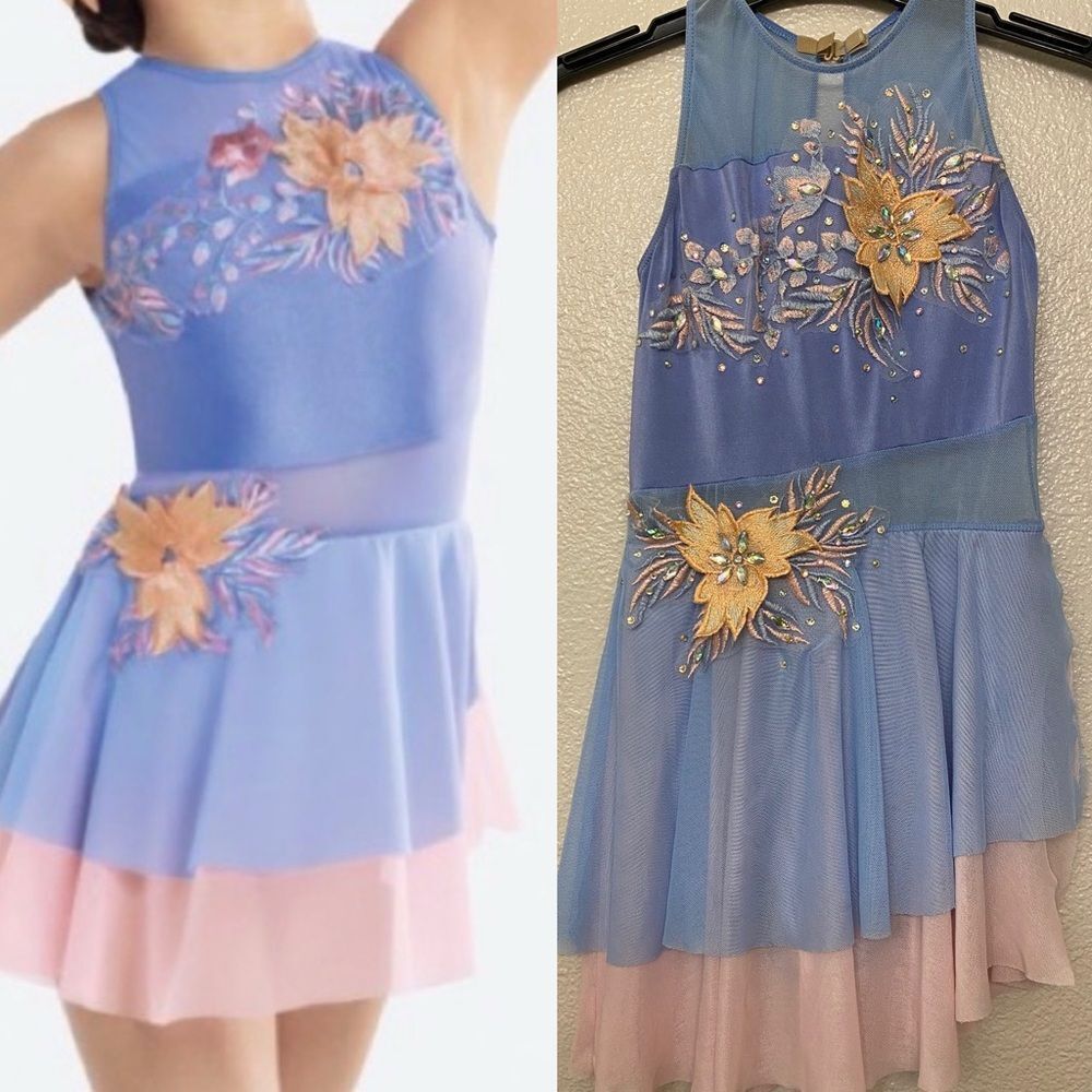 Revolution Dance costume dress Leotard TEN THOUSAND HOURS RC22834 LC-large child